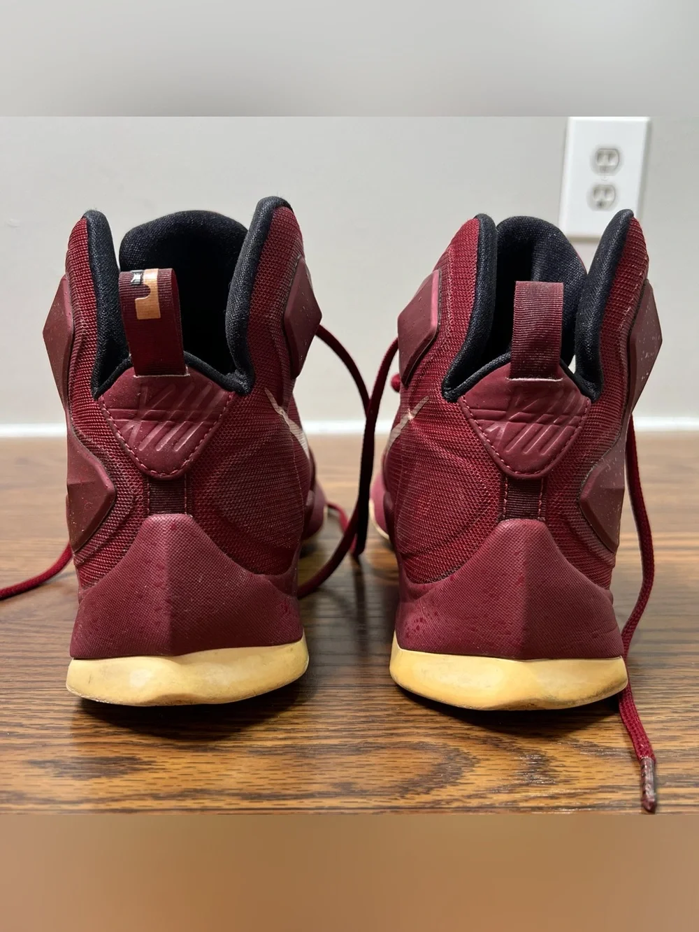 Nike LeBron 13 sneakers in the 